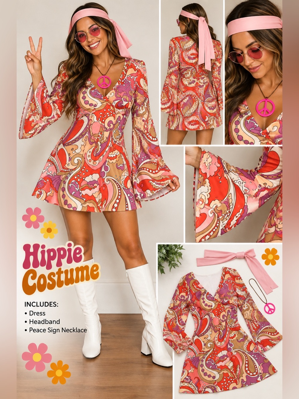 Hippies Halloween costume